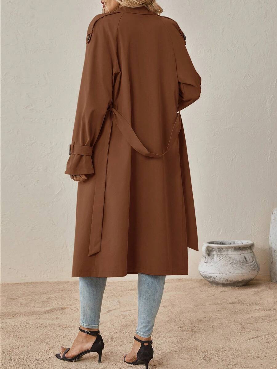 Selana | Dlouhý trenčkot VELLARO