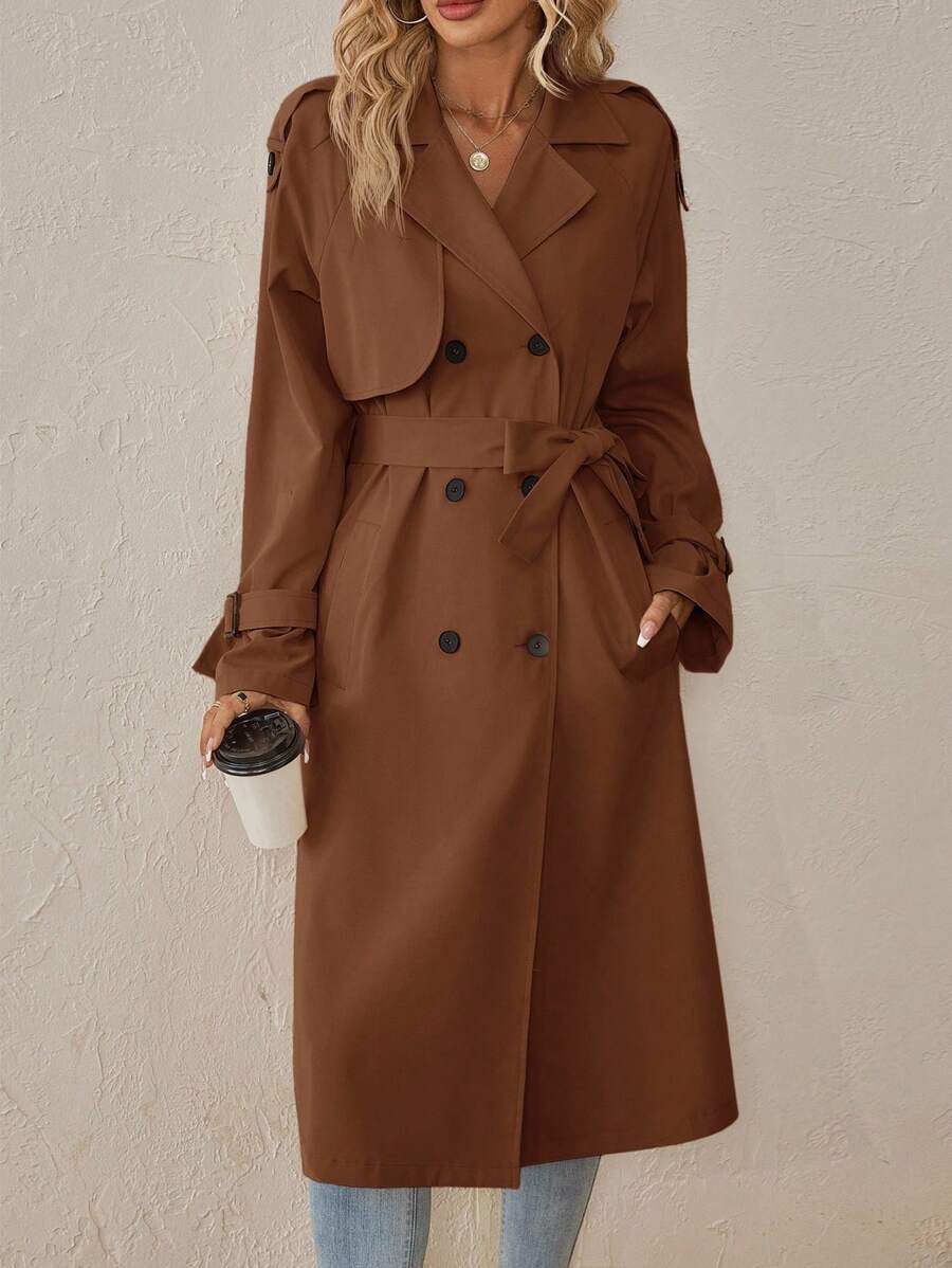 Selana | Dlouhý trenčkot VELLARO