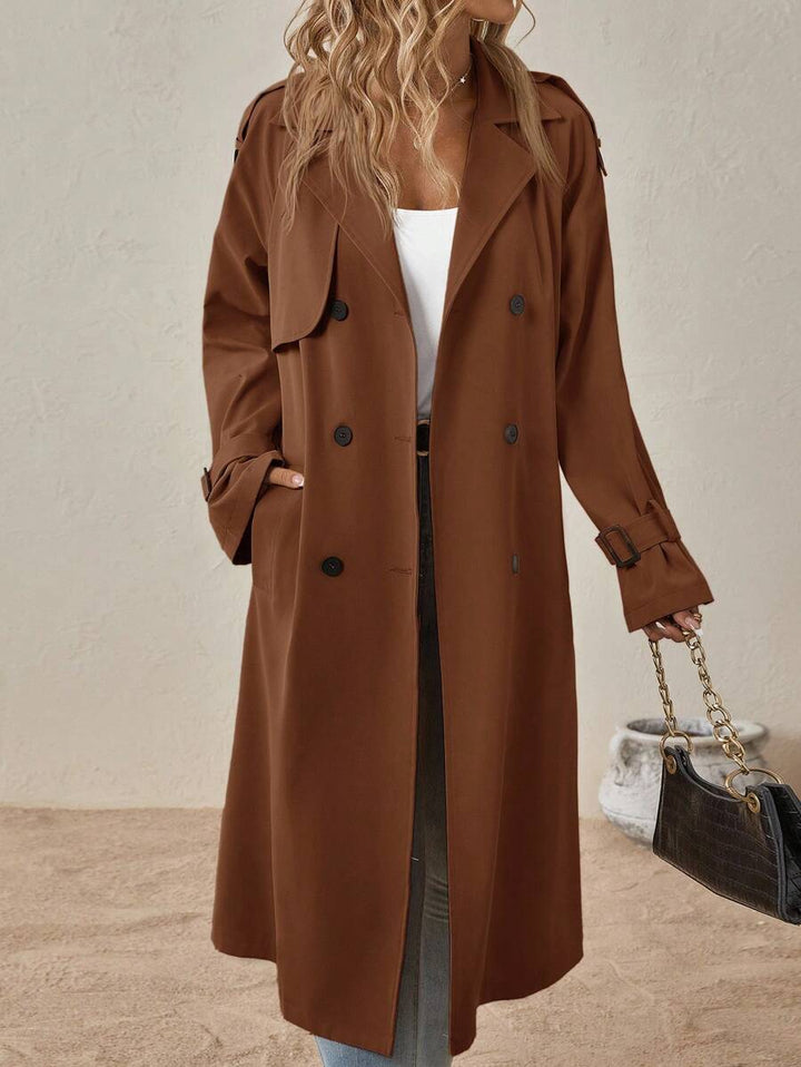 Selana | Dlouhý trenčkot VELLARO