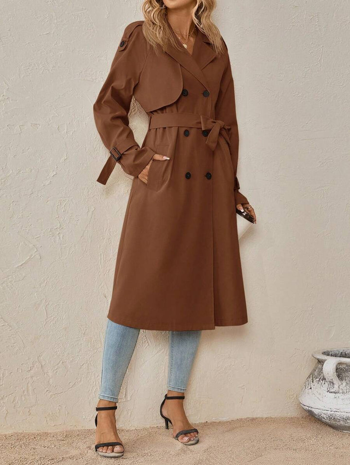 Selana | Dlouhý trenčkot VELLARO