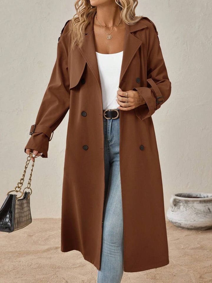 Selana | Dlouhý trenčkot VELLARO