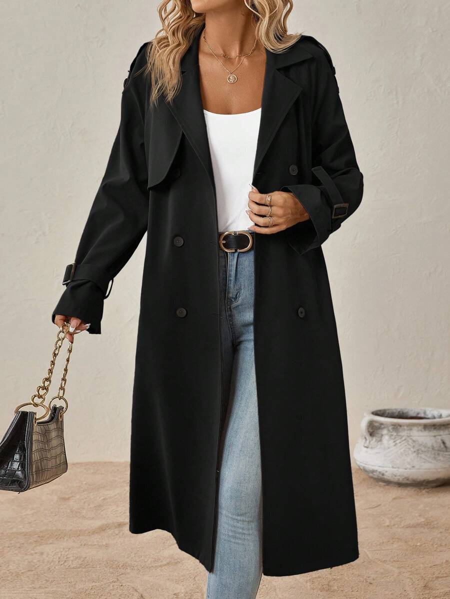 Selana | Dlouhý trenčkot VELLARO