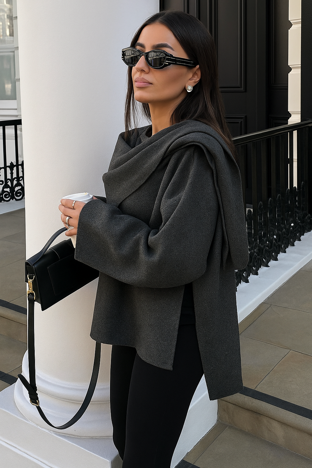 Alba Šálový Plášť VELLARO