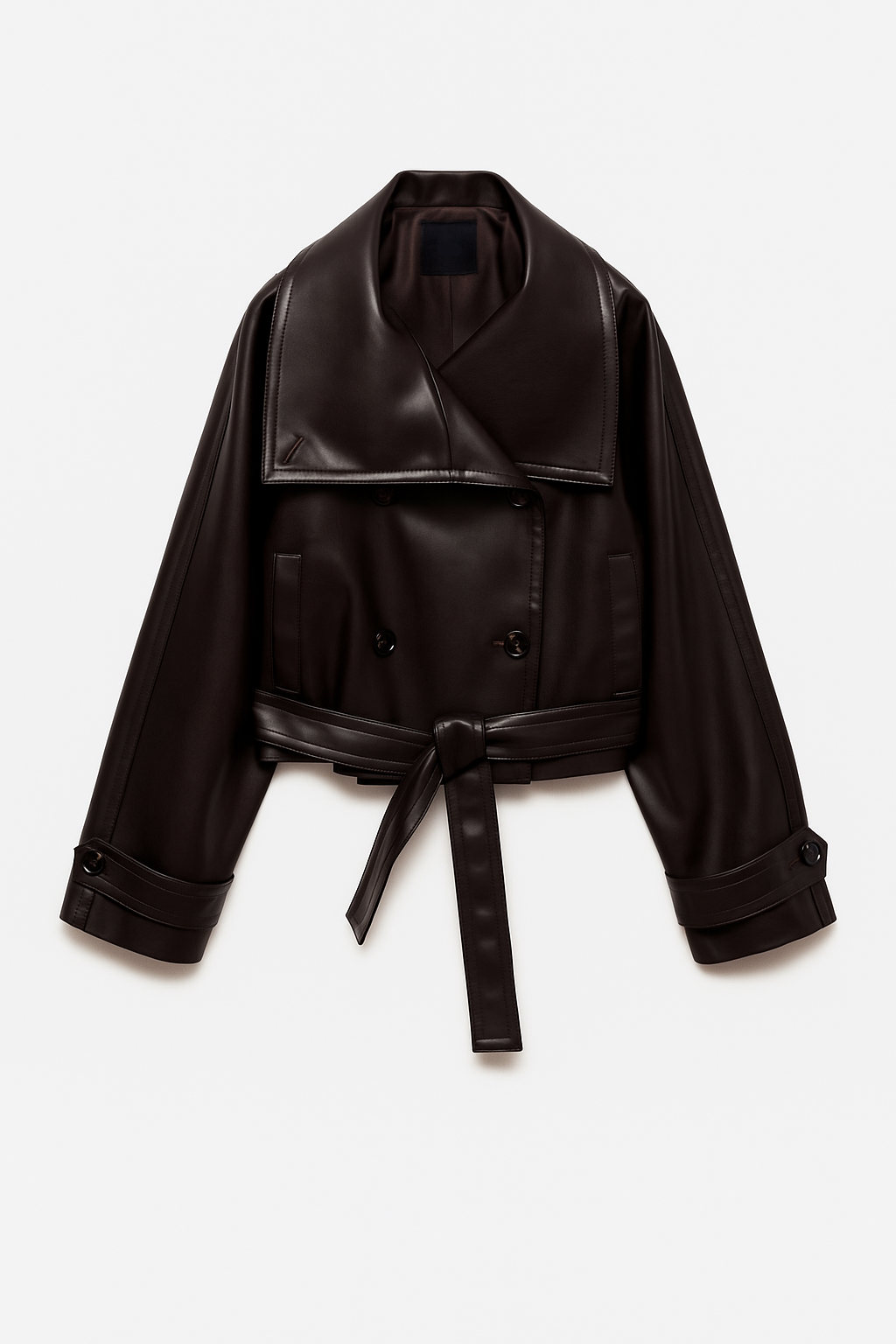 Zinnia Kožený Trenčkot VELLARO