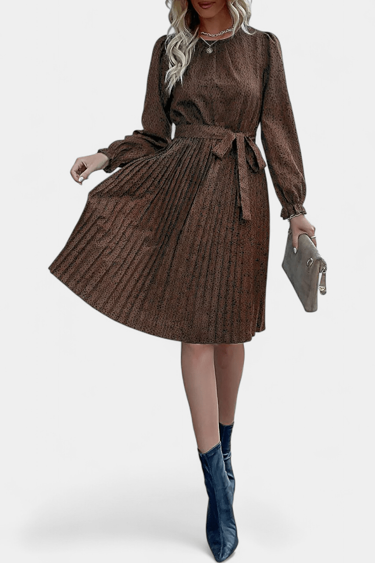 Agnes | Leopardí plisé VELLARO