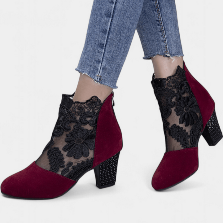 Alaine | Květinové podpatky VELLARO