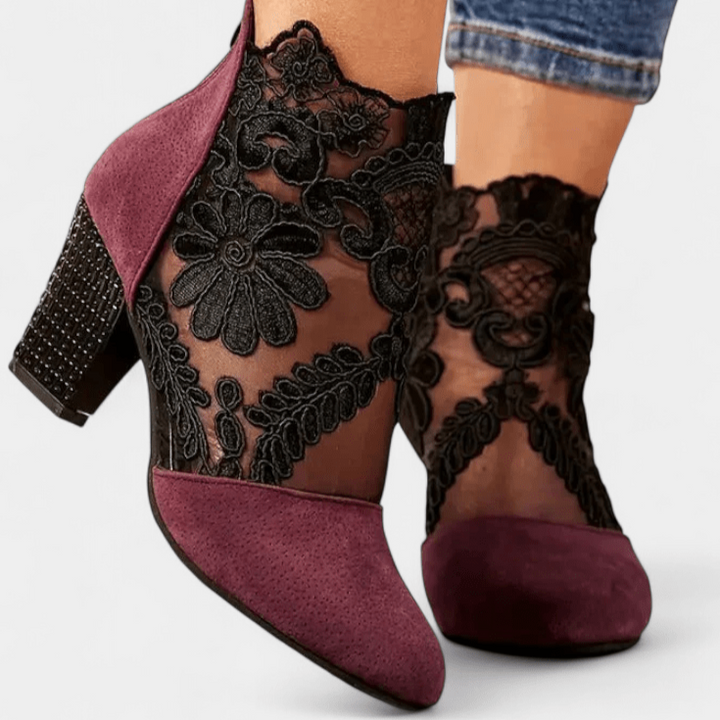 Alaine | Květinové podpatky VELLARO