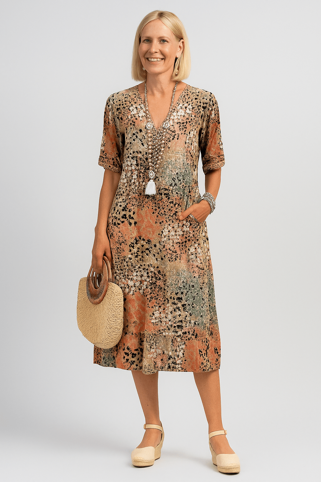 Albury | Midi-šaty VELLARO