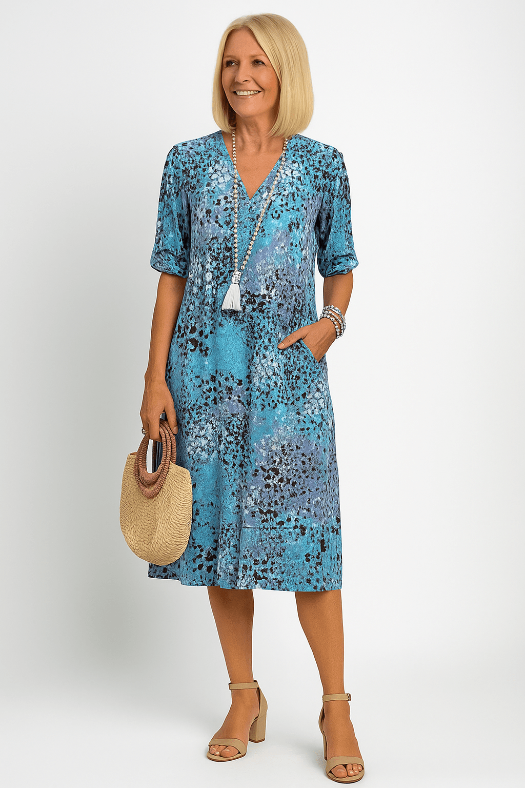 Albury | Midi-šaty VELLARO