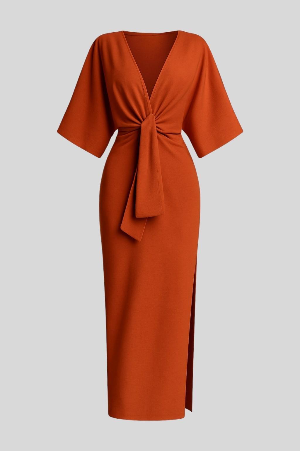 Astrid | Elegantní midi šaty VELLARO