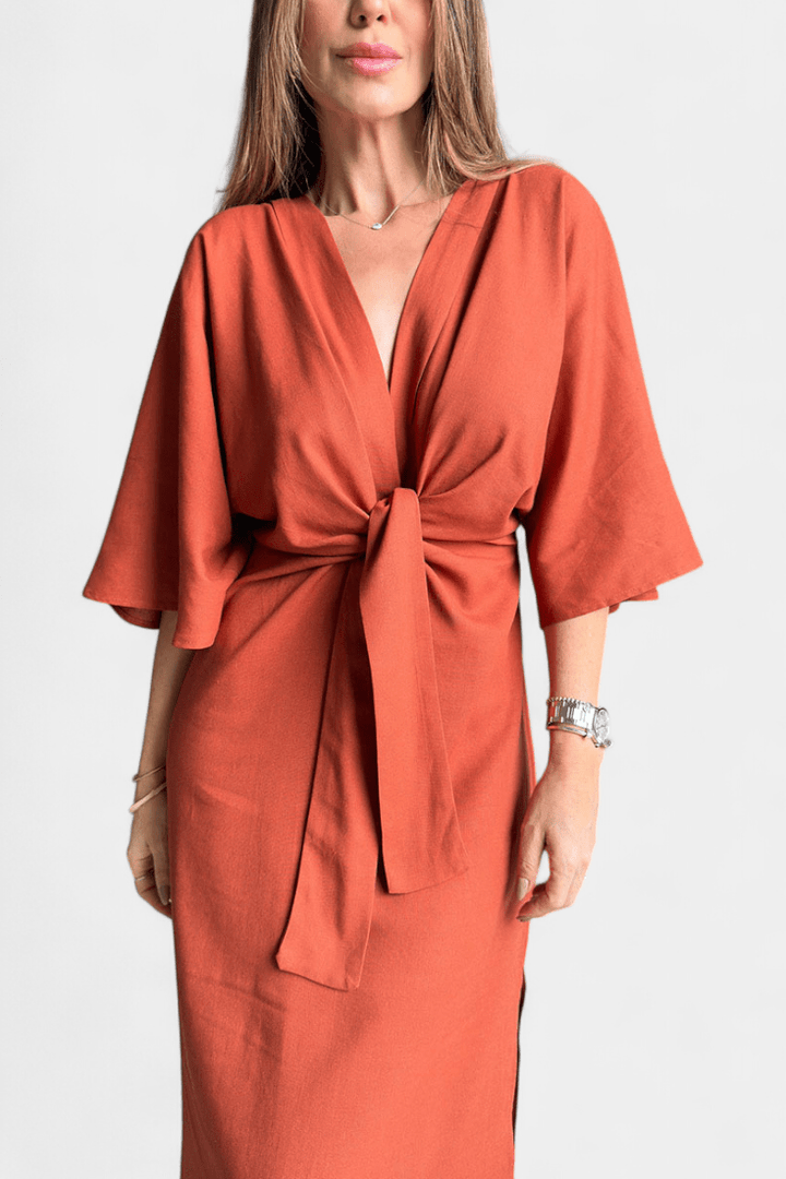 Astrid | Elegantní midi šaty VELLARO