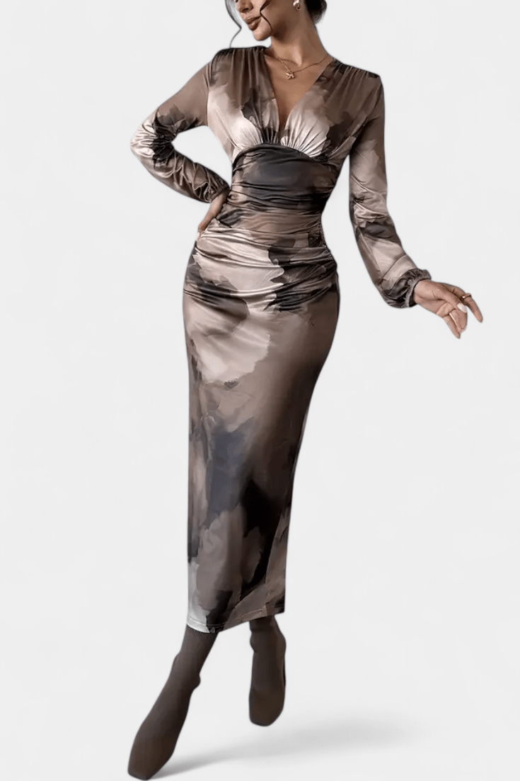 Augusta | Šaty s V-výstřihem VELLARO