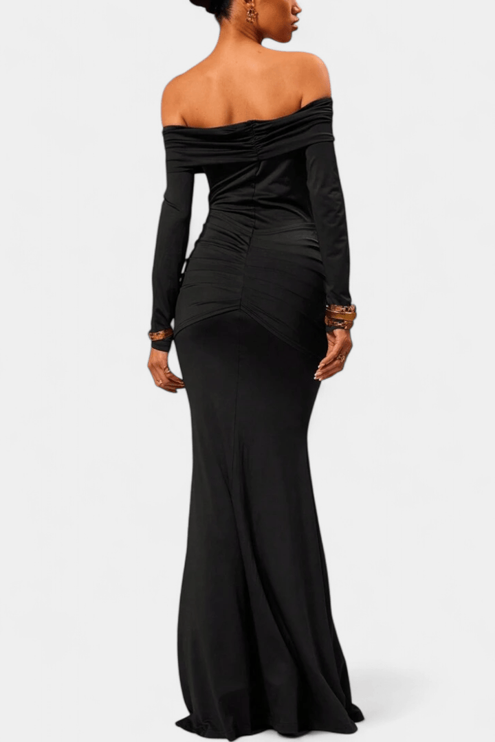 Ditte | Maxi Off-Shoulder VELLARO