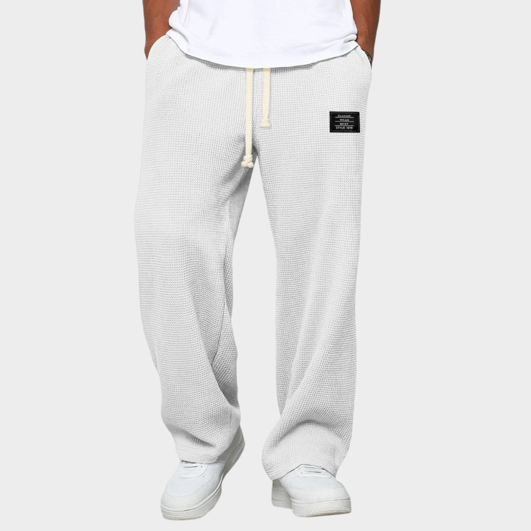 Samuel™ | Široké kalhoty s nastavitelným pasem VELLARO