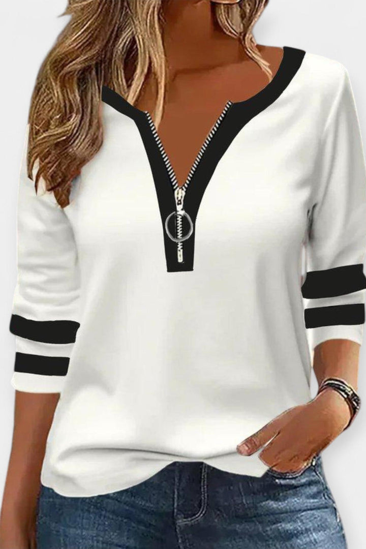 Ida | Dlouhý rukáv s zipem VELLARO