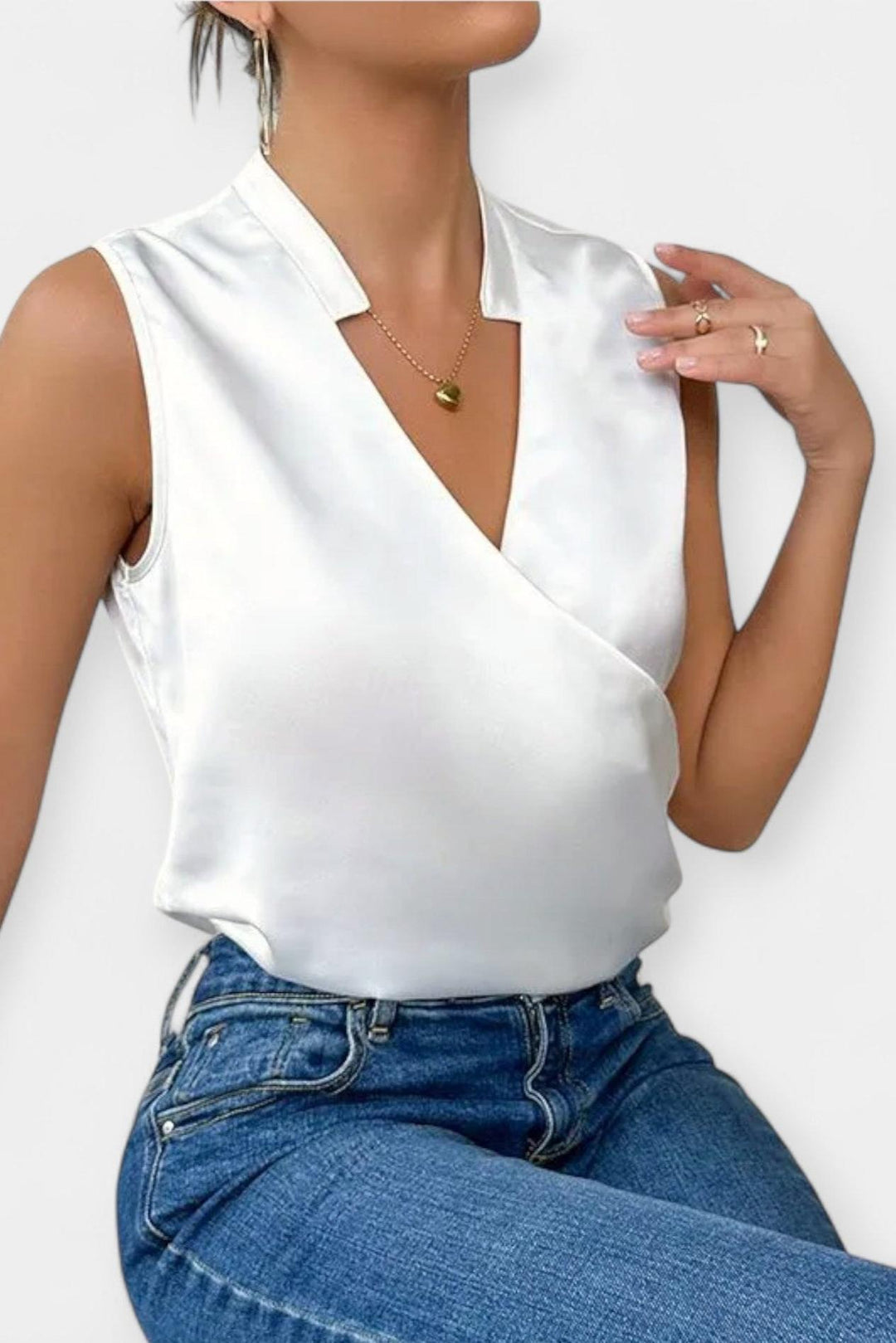 Laura | Bezramenný top VELLARO