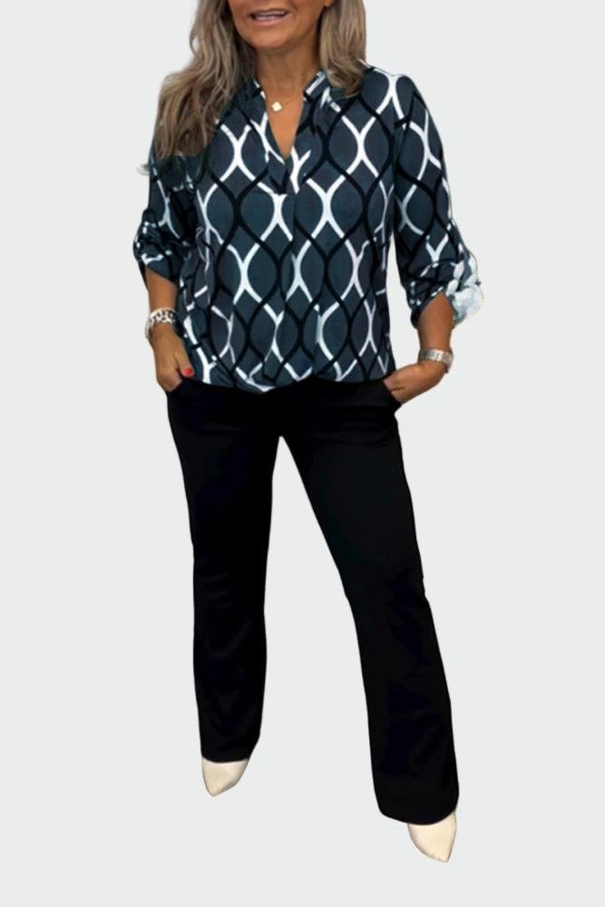 Lene | Grafická Ivy-blůza VELLARO