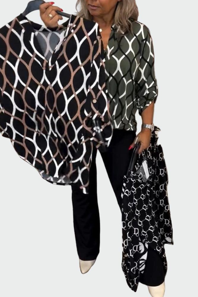 Lene | Grafická Ivy-blůza VELLARO