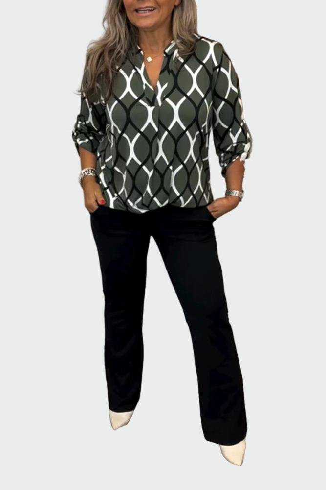 Lene | Grafická Ivy-blůza VELLARO