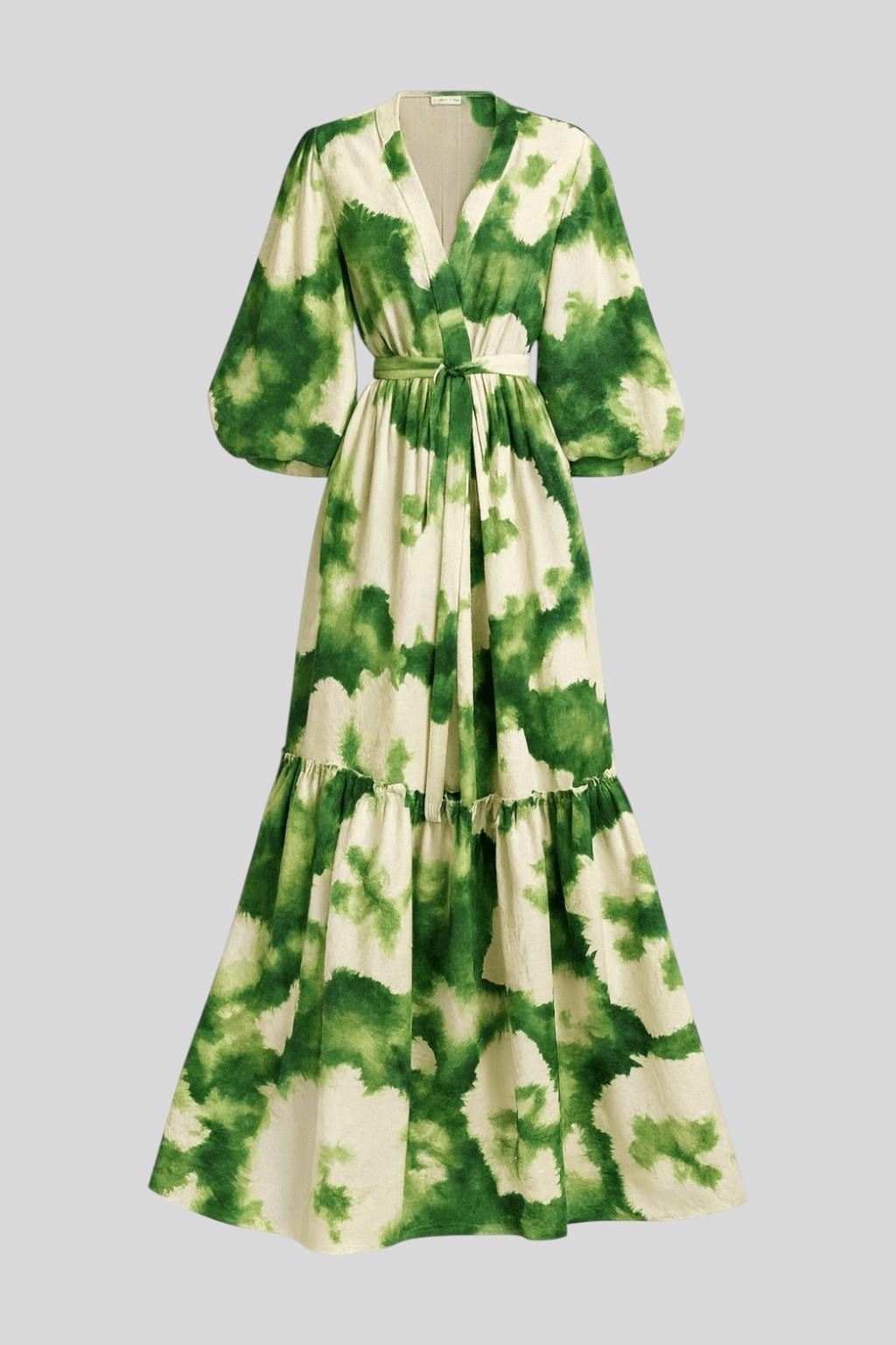 Luna | Květinové maxi šaty VELLARO