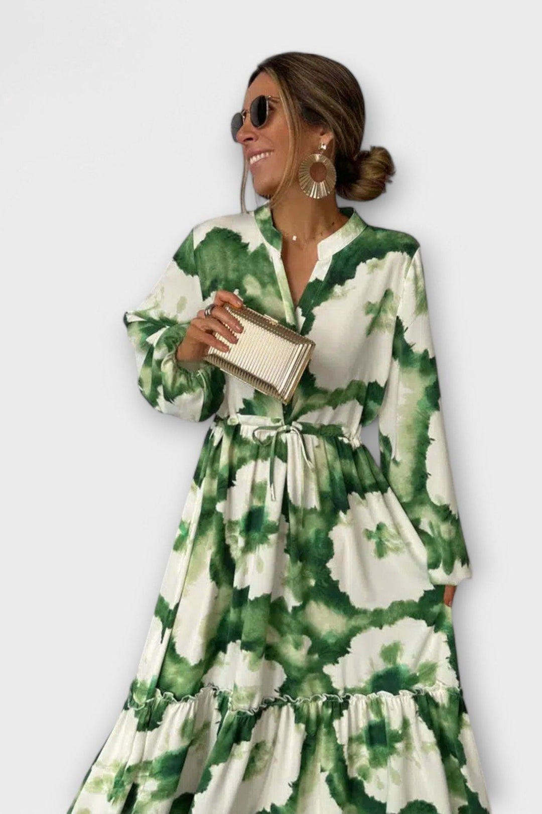 Luna | Květinové maxi šaty VELLARO