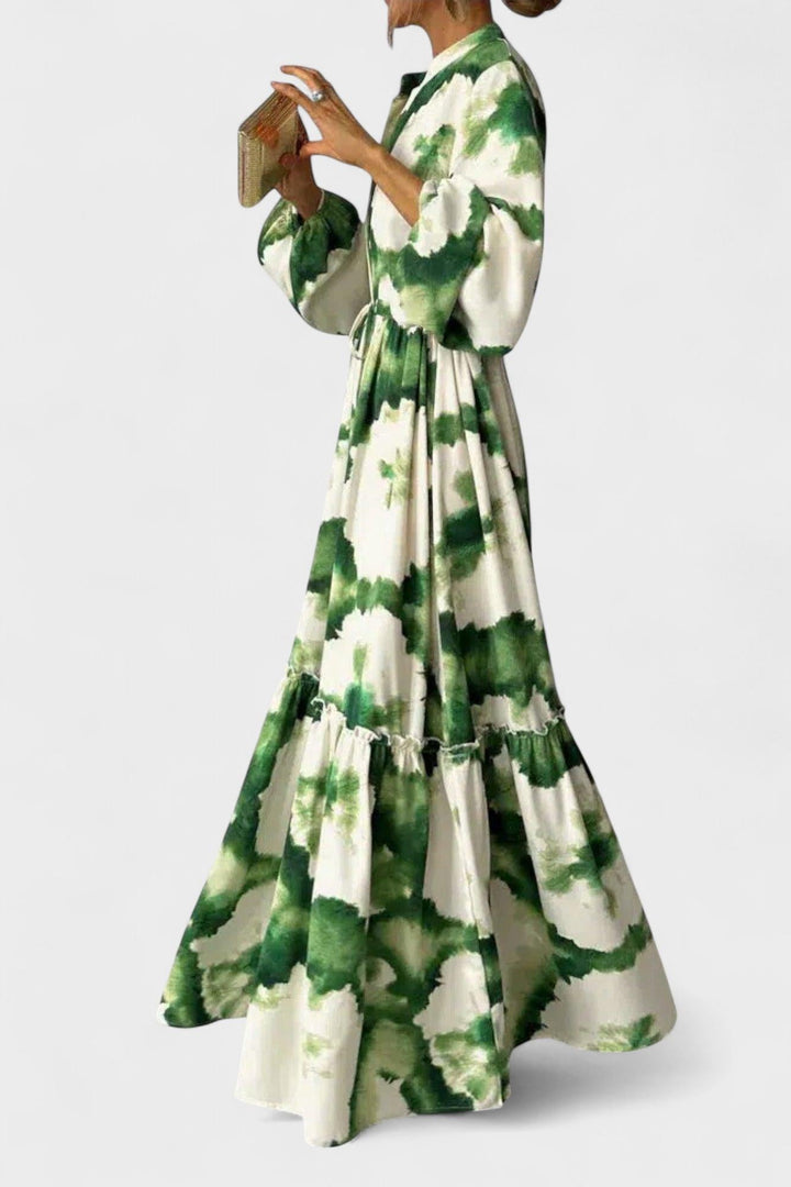 Luna | Květinové maxi šaty VELLARO