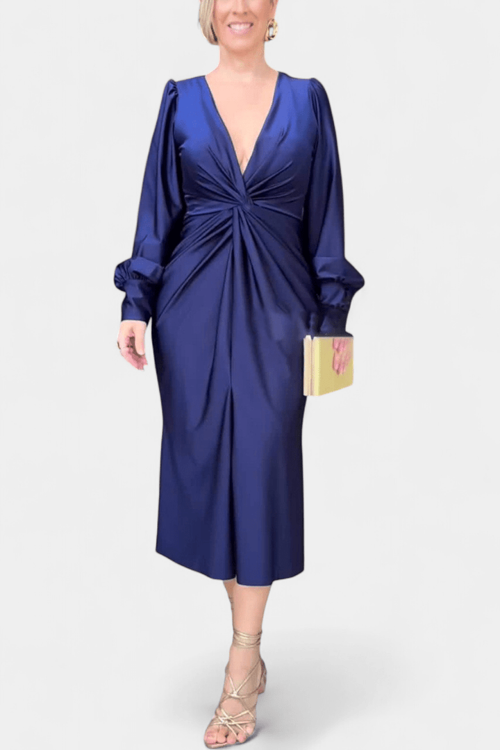 Malina | Blůza s V výstřihem VELLARO