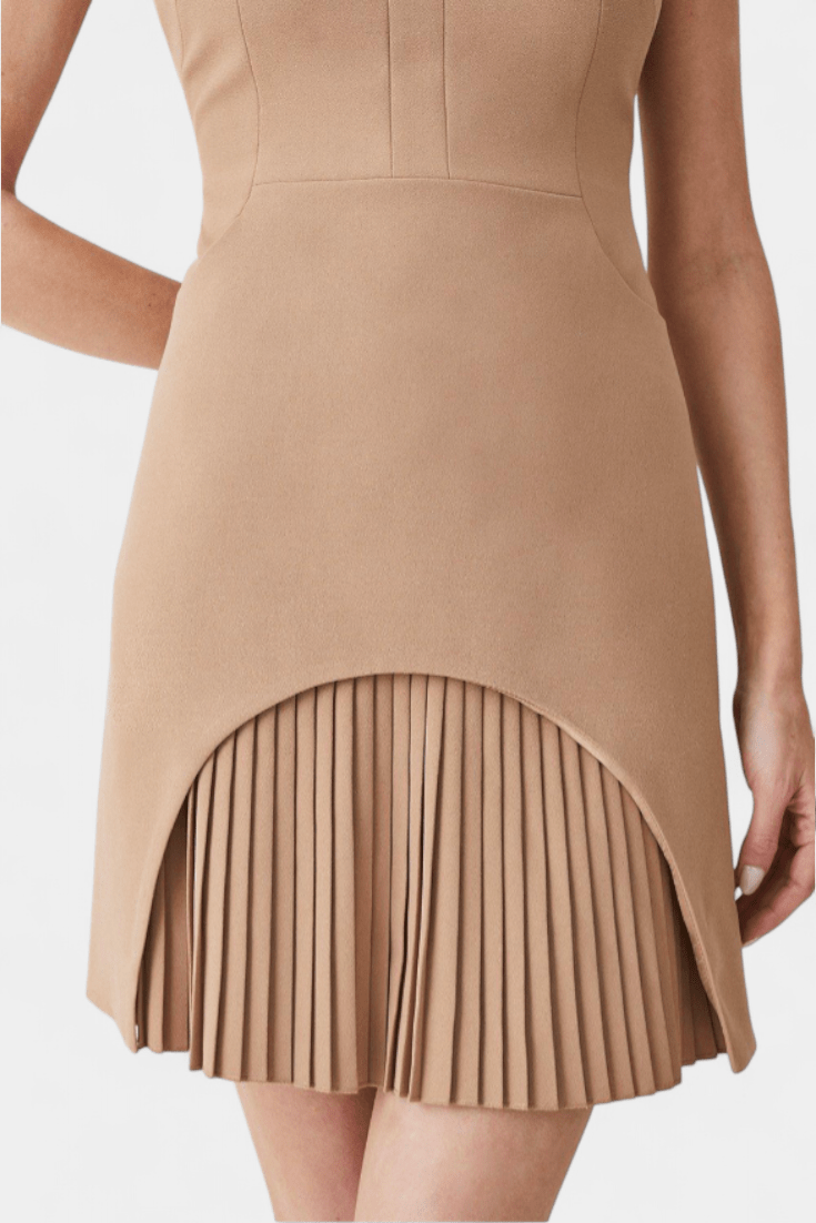 Malou | Plisovaná šaty VELLARO