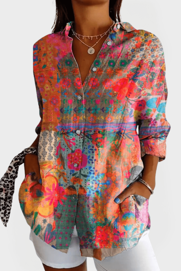 Malou | Vintage blůza VELLARO