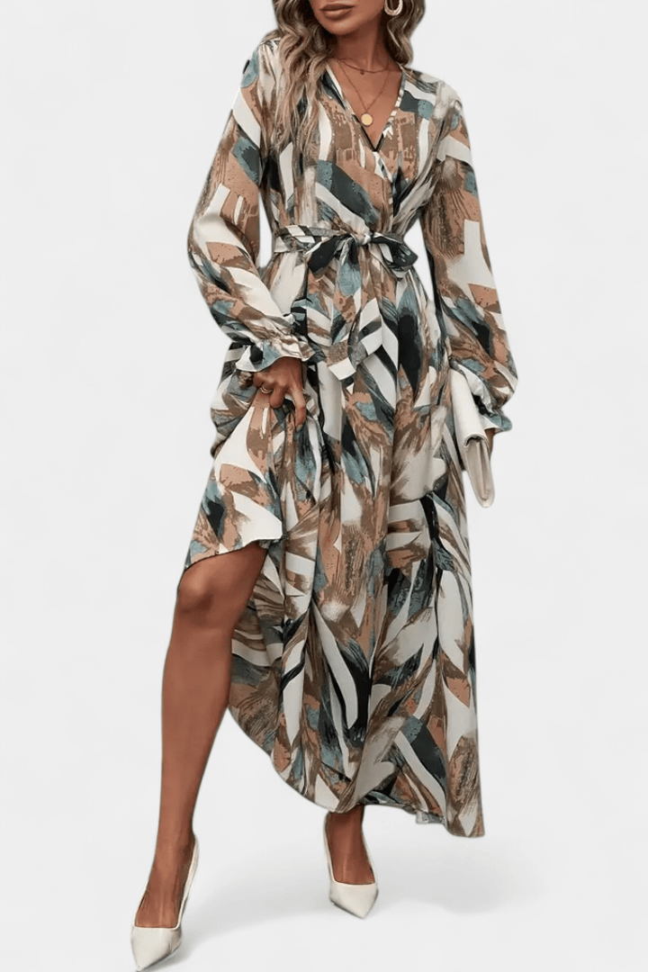 Mille | Šaty s V-výstřihem VELLARO