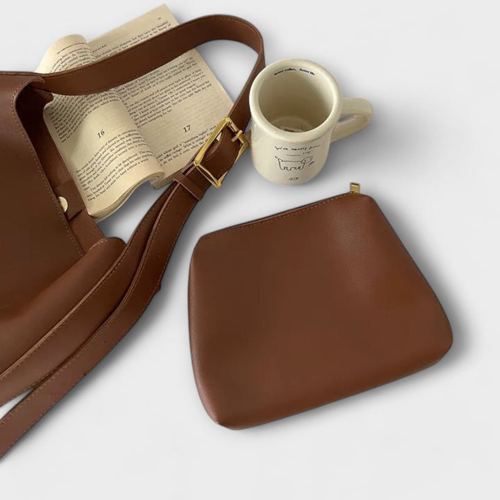 Nora | Saaga Kožená Taška VELLARO