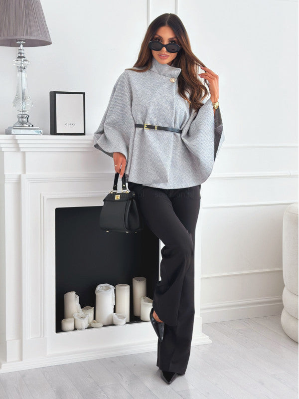 Maria | Plášťový kabát s páskem VELLARO