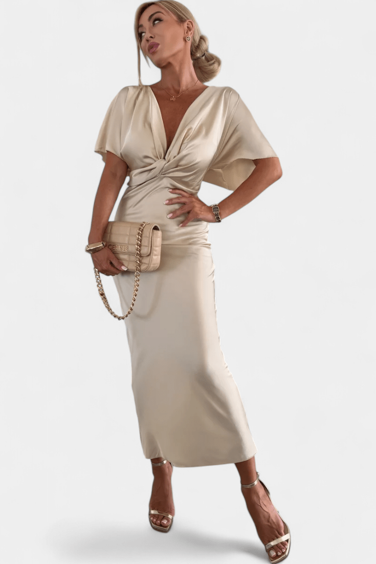 Pernille | Midi šaty VELLARO