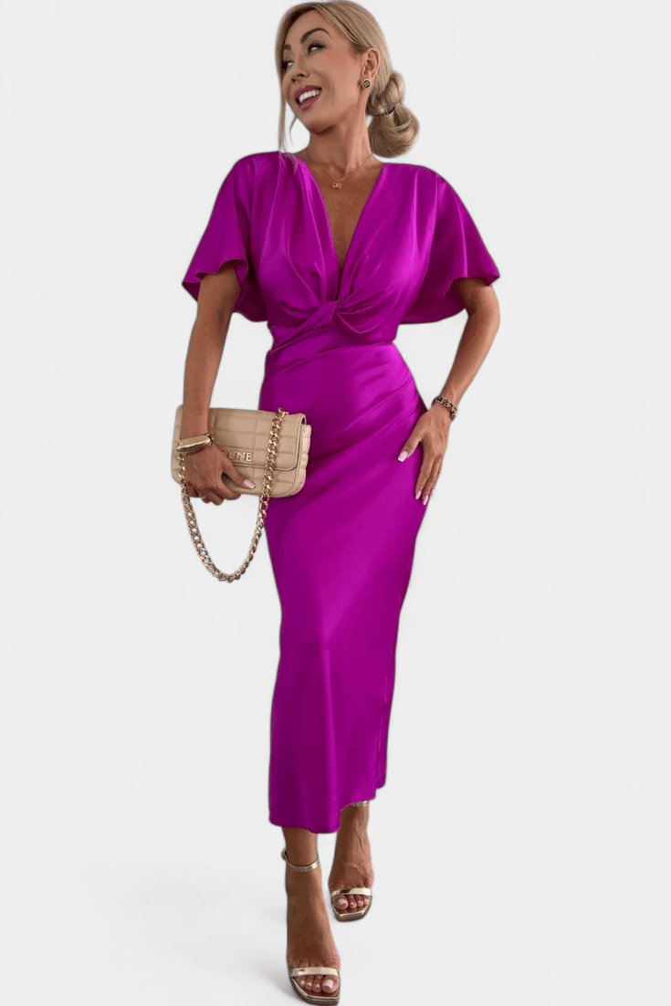 Pernille | Midi šaty VELLARO