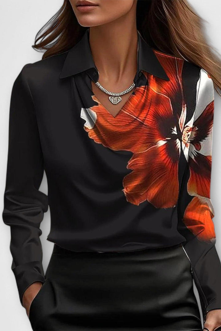 Ronja | Saténová blůza VELLARO