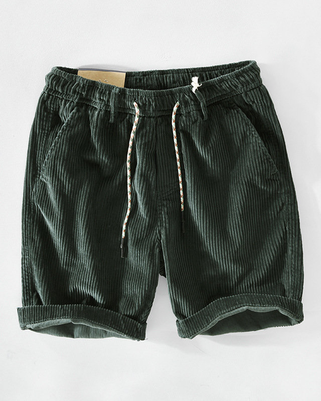 DAVID | Krátké kalhoty z manšestru VELLARO